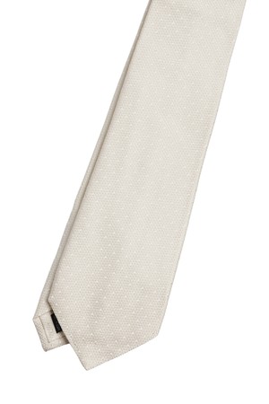 [MADE IN ITALY] 핀도트 실크타이 아이보리