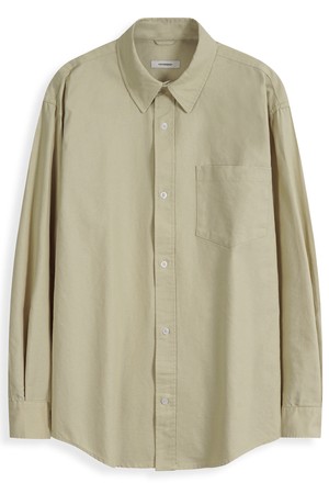 프리미엄 코튼 스탠다드 셔츠 라이트베이지