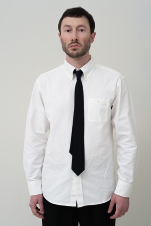 소프트솔리드 다크네이비 슬림넥타이