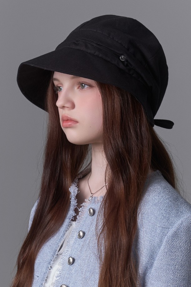 WHITE SANDS - 모자 - 바이오 린넨 러블리 셔링햇 토레도 (4 colors)