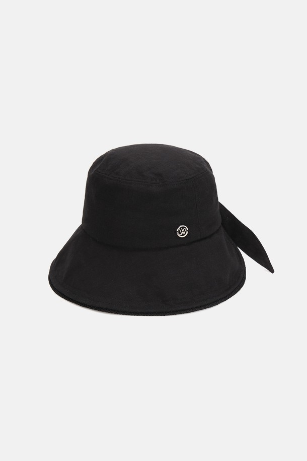 WHITE SANDS - 모자 - 리본 포인트 보닛햇 바라타 (4 colors)