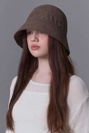 써머 니트 버킷햇 말카넷 (4 colors)
