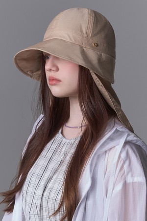 그린라벨 선블럭 기능 탈부착 차양막 보닛햇 팀바라 (5 colors)