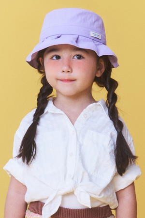 에어텍스쳐  셔링 버킷햇 키즈 마비니 (4 colors)