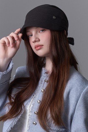 체크 숏챙 셔링햇 로클리 (4 colors)