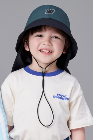 워터프루프 UV 차양막 투톤 버킷햇 키즈 도랜즈 (5 colors)