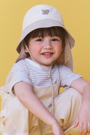 워터프루프 UV 차양막 투톤 버킷햇 키즈 도랜즈 (5 colors)