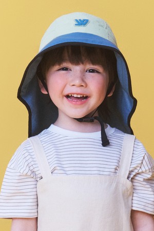 워터프루프 와이드 선쉐이드 캠프 플랩캡 키즈 라바울 (5 colors)