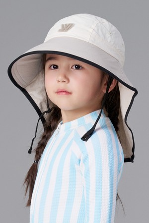 워터프루프 와이드 선쉐이드 캠프 플랩캡 키즈 라바울 (5 colors)