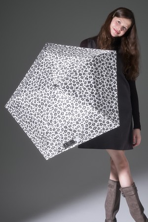 그린라벨 UV 프로텍션 초경량 레오파드 우산 양산 겸용 아크라 (6 colors)