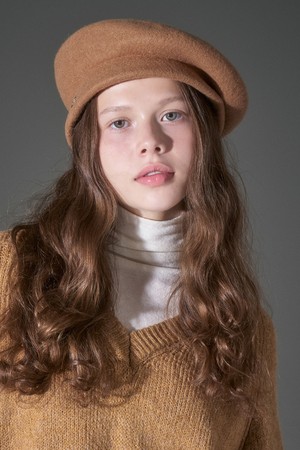 울 혼방 레트로 베레모 로잔느 (6 colors)