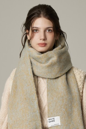 투톤 컬러믹스 머플러 로이카 (4 colors)