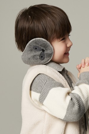 방한 퍼 페넥폭스 귀마개 키즈 오티스 (3 colors)