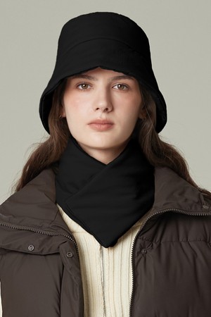 그린라벨 경량 패딩 버킷햇 + 넥워머 SET 헬로나 (4 colors)