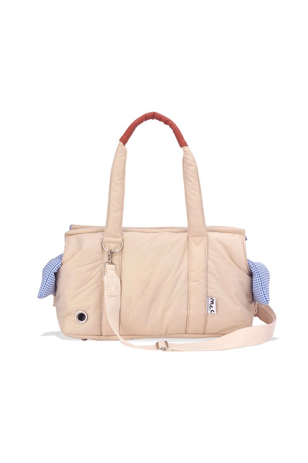 MONCHOUCHOU - 펫용품 - The Honey Bunch Bag_Egg Beige S