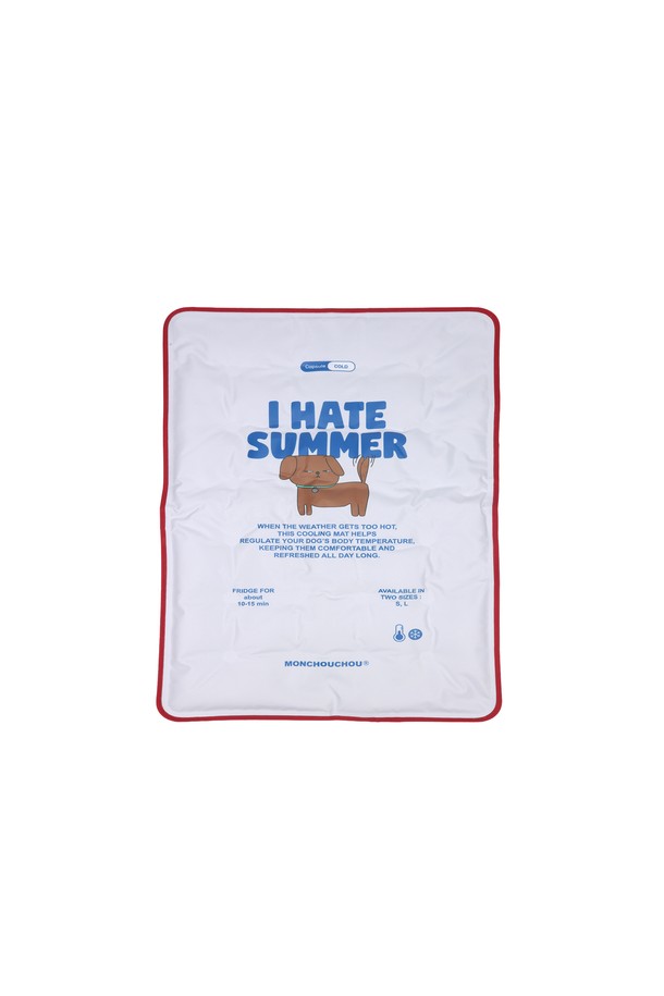 "I Hate Summer Cool Mat L"은 반려동물 쿨매트로, 폴리머 젤과 항균 원단으로 제작되어 냉감, 항균, 방수, 미끄럼 방지 기능을 제공합니다. 양면 사용이 가능하며, 이중 밀봉 및 고주파 처리로 내구성을 높였습니다. S와 L 두 가지 사이즈로 제공되며, 냉장고 보관 후 사용하거나 통풍이 잘 되는 곳에서 직사광선을 피해 사용하면 더욱 시원하게 사용할 수 있습니다.
