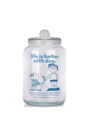 Country dog Treat Jar