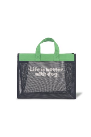 Country dog Mesh Tote Bag