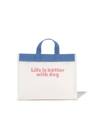 Country dog Mesh Tote Bag