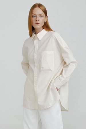 URBAN overfit shirts [ivory]