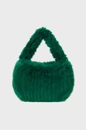 KEETY 25 mini fur bag [green]