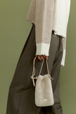 ADORA strap mini bag [beige]