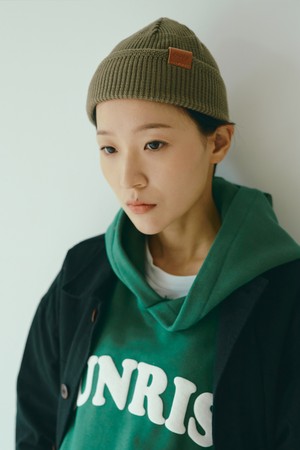 [KAPPY DESIGN] SHORT BEANIE (KHAKI)