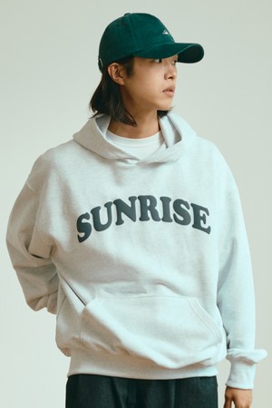 [KAPPY DESIGN] SUNRISE HOODIE (MELANGE WHITE)