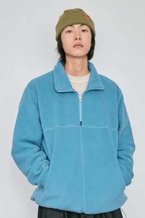 [KAPPY DESIGN] SUNRISE FLEECE ANORAK (SKY BLUE)