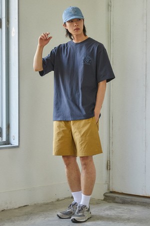 [KAPPY DESIGN] RECYCLE SUNRISE SHORTS (MUSTARD)