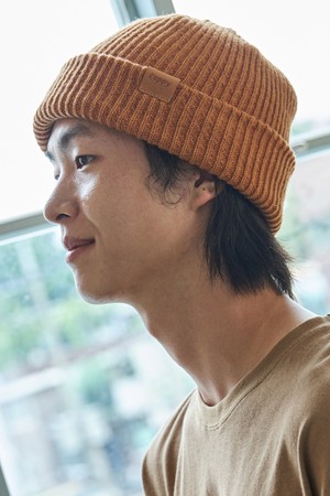 [KAPPY DESIGN] WOOL BEANIE (BRICK)