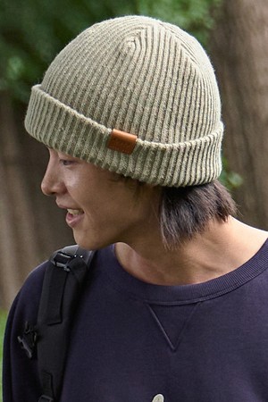 [KAPPY DESIGN] WOOL BEANIE (KHAKI)