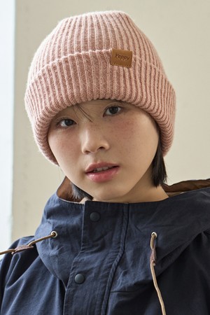 [KAPPY DESIGN] WOOL BEANIE (LIGHT PINK)