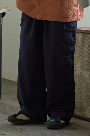 [KAPPY DESIGN] RIPSTOP CARGO PANTS (NAVY)