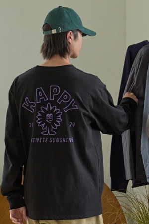 [KAPPY DESIGN] KAPPY SUNSHINE LONG SLEEVE (BLACK)