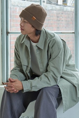 [KAPPY DESIGN] POCKET WORK SHIRT (KHAKI)