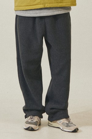 [KAPPY DESIGN] SUNRISE FLEECE PANTS (DARK GRAY)