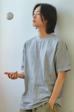 [KAPPY DESIGN] PIGMENT T-SHIRT (LIGHT GRAY)