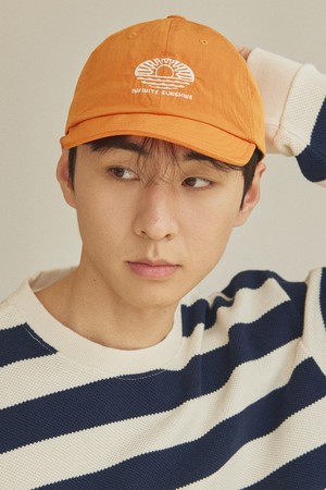 [KAPPY DESIGN] RIPSTOP SUNSHINE CAP (ORANGE)