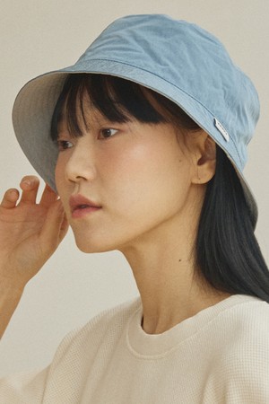 [KAPPY DESIGN] REVERSIBLE BUCKET HAT (BLUE GRAY)