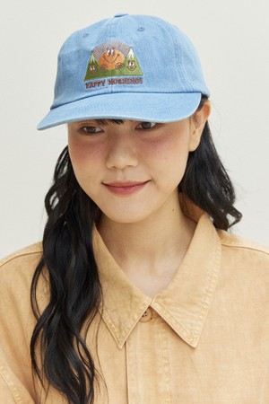 [KAPPY DESIGN] KAPPY MORNING DENIM CAP (TORU FUKUDA EDITION) BLUE