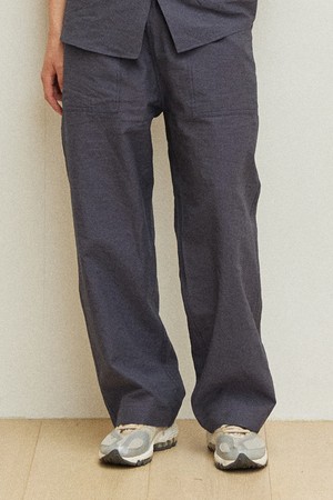 [KAPPY DESIGN] EASY FATIGUE PANTS (VINTAGE NAVY)