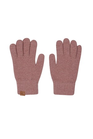 [KAPPY DESIGN] CLASSIC WOOL GLOVES (LIGHT PINK)