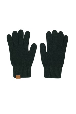 [KAPPY DESIGN] CLASSIC WOOL GLOVES (DEEP GREEN)