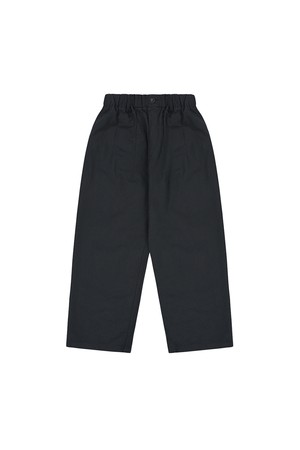 [KAPPY DESIGN] PINTUCK WIDE CHINO PANTS (NAVY)