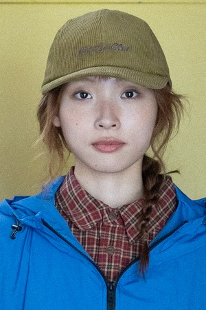 [KAPPY DESIGN] CORDUROY SUNRISE CLUB CAP (OLIVE)