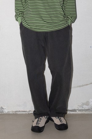 [KAPPY DESIGN] PIGMENT SWEATPANTS (CHARCOAL)