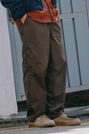 [KAPPY DESIGN] INSULATED UTILITY PANTS (BROWN)