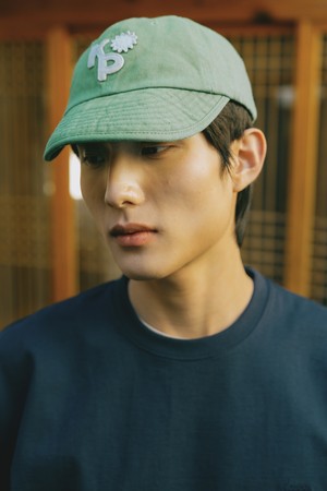 [KAPPY DESIGN] KAPPY APPLIQUE LOGO CAP (GREEN)