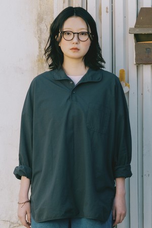 [KAPPY DESIGN] PULLOVER SHIRT (NAVY)